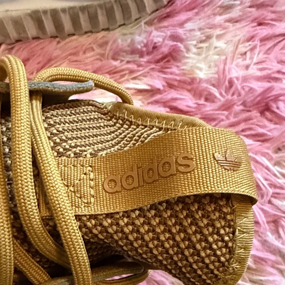 Adidas Brown High-Top Sneakers